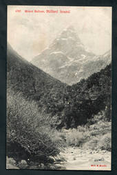 Postcard by Muir & Moodie of Mount Balloon Milford Sound. - 249814 - Postcard