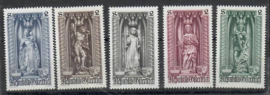 AUSTRIA 1969 500th Anniversary of the Vienna Diocese. Set of 6. - 25548 - UHM