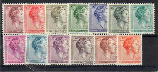 LUXEMBOURG 1960 Definitives. Set of.13. - 26230 - LHM