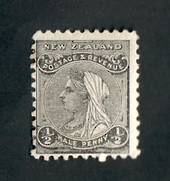 NEW ZEALAND 1882 Victoria 1st Definitive ½d Black. - 27 - Mint