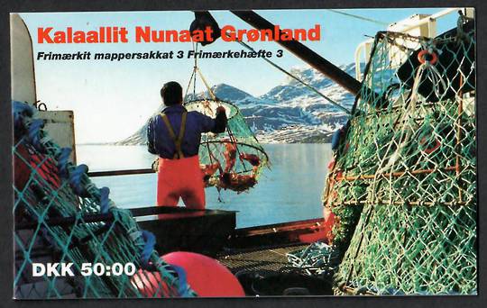 GREENLAND 1993 Booklet.  Queen Margarethe and Definitive Crabs. - 28205 - Booklet