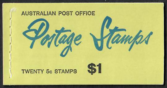 AUSTRALIA 1966 $1 Booklet with interleaves. - 300029 - Booklet