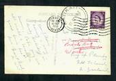 GREAT BRITAIN Postcard to New Zealand. Redirected. Postmark Tauranga  KATIKATI J class. Full strike. - 30047 - PostalHist