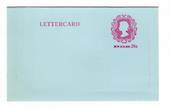 NEW ZEALAND Elizabeth 2nd Lettercard 24c Red on blue. - 30076 - PostalStaty