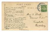 NEW ZEALAND Postmark Christchurch KAIAPOI. G Class cancel on Postcard. - 30083 - Postmark