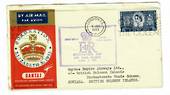 GREAT BRITAIN 1953 Coronation Flight London to Honiara. - 30127 - PostalHist