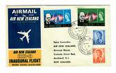 HONG KONG 1966 Air New Zealand Inaugural Flight Hong Kong to Auckland. - 30152 - PostalHist