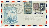 THAILAND 1947 Flight Cover. Pan American World Airways. First Clipper Air Mail Flight from Bangkok to Manila. - 30161 - PostalHi