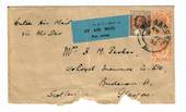STRAITS SETTLEMENTS 1933 Airmail Letter to Glasgow. Untidy at the bottom. - 30167 - PostalHist