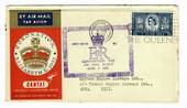 GREAT BRITAIN 1953 Coronation Flight London to Suva. - 30183 - PostalHist