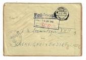 GERMANY 1943 Feldpost to Austria. Numerous markings and cachets. - 30225 - PostalHist