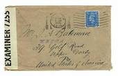 GREAT BRITAIN 1944 War Cover to the USA. Censored by Examiner 7255. - 30238 - PostalHist