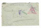 GREAT BRITAIN 1915 Cover to London. Field Post Office 57. Red Triangle Passed by Censor 1836. - 30240 - PostalHist
