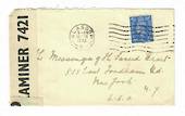 GREAT BRITAIN 1943 Cover censored by Examiner 7421 - 30249 - PostalHist