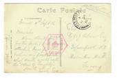 GREAT BRITAIN 1916 Field Post Office 11/9/16. Passed by Field censor 1026. Red hexagon. - 30253 - PostalHist