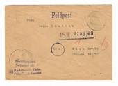 GERMANY 1945 Feldpost to Vienna. Various cachets. Postmarked 13/1/45. - 30265 - PostalHist