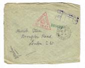 GREAT BRITAIN 1915 Cover to London. Field Post Office 58. Red Triangle Cachet Passed by Censor No. 1841. - 30290 - PostalHist