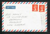 GREAT BRITAIN 1989 Airmail Letter to New Zealand. Slogan cancel The Archers. - 30333 - PostalHist