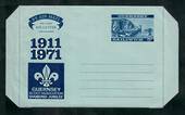GUERNSEY 1971 Guernsey Scout Association Diamond Jubilee. Aerogramme. - 30353 - PostalHist