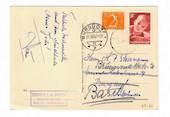 NETHERLANDS 1947 Postcard from Tilburg to Burgdorf Switzerland. Backstamp 21/12/47. - 30403 - PostalHist