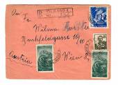 RUMANIA Registered cover  to Austria. - 30404 - PostalHist