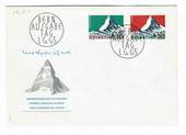 SWITZERLAND 1965 Mobile Post Office. Set of 2 on first day cover. - 30412 - FDC