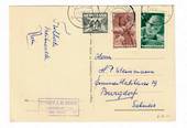 NETHERLANDS 1947 Postcard from Tilburg to Burgdorf Switzerland. - 30417 - PostalHist