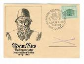 GERMANY 1959 400th Anniversary of the Death of Adam Ries. Special Postmark on cover. - 30422 - Postmark