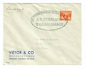 NETHERLANDS Paquebot. "Postmark" " S.S. FRIESLAND 'S GRAVENHAGE". - 30435 - PostalHist