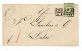 GERMANY 1872 cover postmarked Frankfurt 9/4/72 bearing SG 8. - 30483 - PostalHist