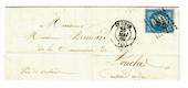 FRANCE 1860Letter from St Omer  to Ardres en Galasis. - 30491 - PostalHist