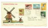 NETHERLANDS 1961 Cultural Health and Social Welfare Funds. Set of 5. - 30499 - PostalHist