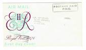 PAPUA NEW GUINEA 1974 Cover to New Zealand With POSTAGE PAID PAPUA NEW GUINEA cachet. - 30543 - PostalHist