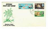 FIJI 1967 150th Anniversary of the Death of Captain Bligh. Set of 3 on first day cover. - 30544 - FDC