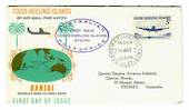COCOS (KEELING) ISLANDS 1963 Definitive 5d on first day cover. - 30559 - FDC