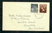 NIUE 1953 Coronation. Set of 2 on first day cover. - 30576 - FDC