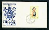 PITCAIRN ISLANDS 1975 Definitive $1 Elizabeth 2nd on first day cover. Difficult to obtain. - 30598 - FDC