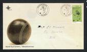 SOUTH AFRICA 1976 World Bowls Tournament. Special Postmark on cover. - 30611