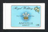 ANGUILLA 1981 Royal Wedding of Prince Charles and Lady Diana Spencer. 3 Booklets. - 30621 - Booklet