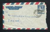 KENYA UGANDA TANGANYIKA 1953 Cover to Zanzibar. Needs a trim. - 30630 - PostalHist