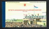 GUERNSEY 1989 50th Anniversary of Guernsey Airport. Booklet. Face $12.00. - 30640 - Booklet