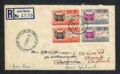 SOUTH AFRICA 1954 Cover to New Zealand - 30647
