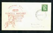 NEW ZEALAND Postmark Christchurch PRINCESS MARGARET HOSPITAL on opening day illustrated cover. - 30759 - PostalHist