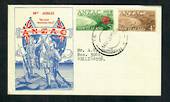 NEW ZEALAND 1965 ANZAC. Set of 2 on illustrated first day cover. - 30780 - PostalHist