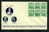 NEW ZEALAND Postmark Invercargill WRIGHTS BUSH on Geo 6th ½d Green on first day cover dated 1/3/38. - 30788 - Postmark