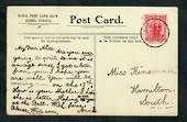 NEW ZEALAND Postmark Dunedin WAIPIATA. A Class cancel on postcard. - 30791 - Postmark