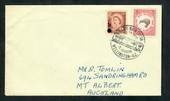 NEW ZEALAND 1959 Cover with Special Postmark Railway Travelling Post Office Postmark main trunk 50 years. Nice cover. - 30793 -