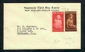 NEW ZEALAND 1952 Health. Set of 2 on illustrated first day cover. - 30794 - PostalHist