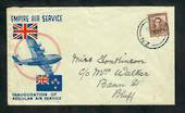 NEW ZEALAND Cover Empire Air Service. - 30797 - PostalHist