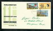 NEW ZEALAND 1965 Parliamentary Conference. Set of 3 on illustrated first day cover. - 30799 - FDC